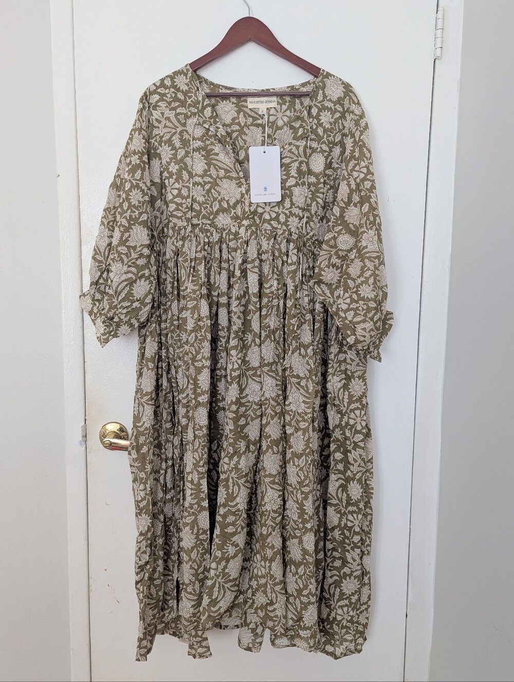 Nwt Daughters Of India Maxi Dress Xl